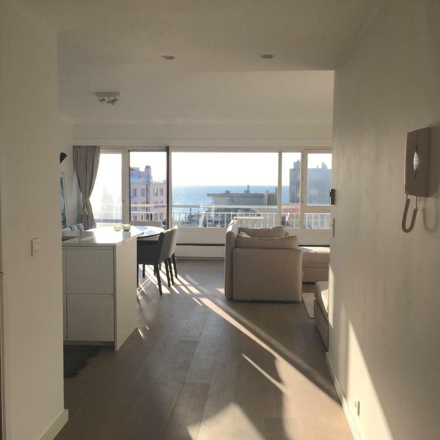 Sea And City View With Double Terrace Flat C Oostende Luaran gambar